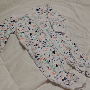 Sailboat romper zip up